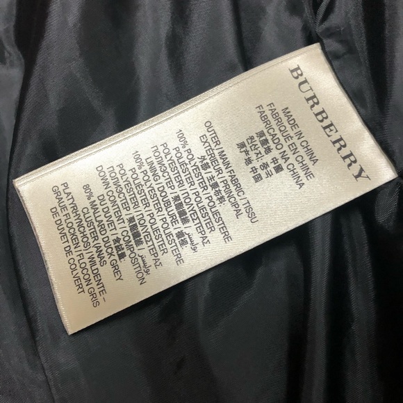 70% off- Beautiful Burberry down jacket